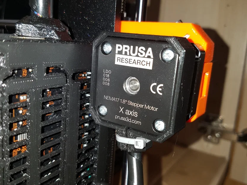 Giá đỡ dây cáp động cơ trục X cho máy in 3D Original Prusa i3 MK3 - Image 2