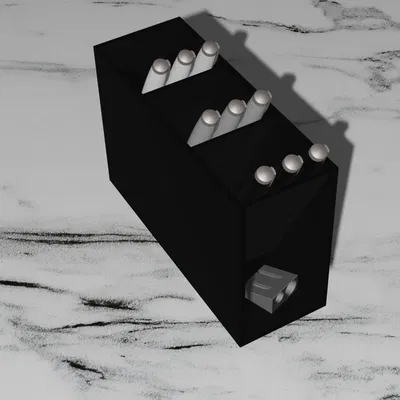 Giá đỡ bút đơn giản để dưới bàn làm việc