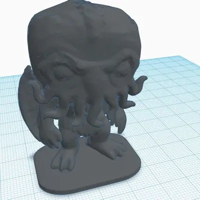 Đầu C lớn Cthulhu đã được sửa chữa và chuẩn bị in