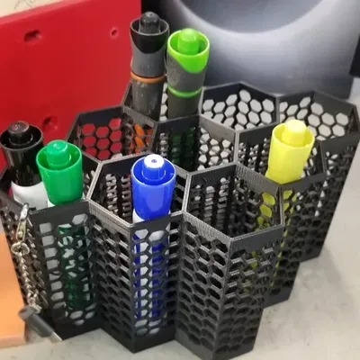 Giá đỡ bàn làm việc họa tiết tổ ong