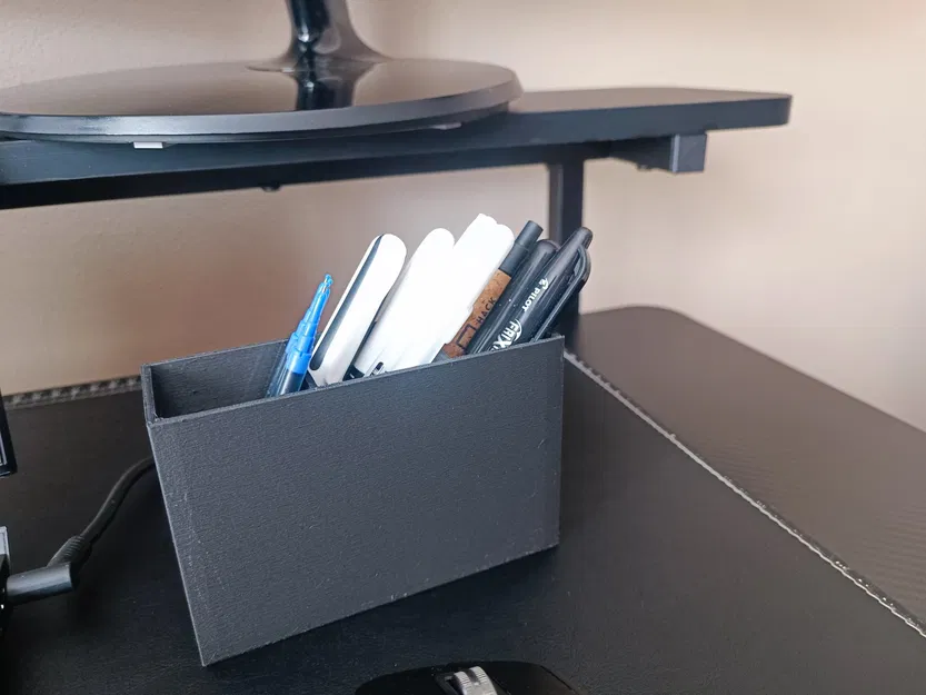 Giá đỡ bút đơn giản để dưới bàn làm việc - Image 7