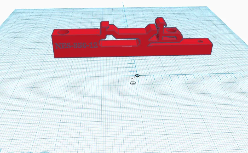 Giá đỡ nguồn Meanwell NES350-12 lắp trên thanh DIN - Image 1