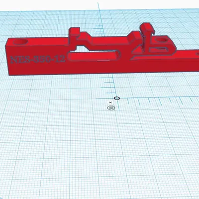 Giá đỡ nguồn Meanwell NES350-12 lắp trên thanh DIN