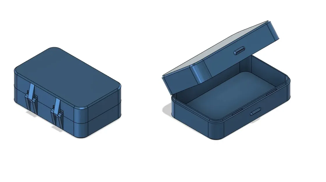 Hộp chắc chắn có bản lề, kết nối khớp chặt - Image 3