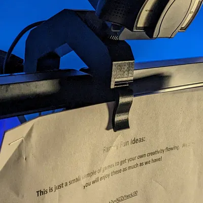 Giá đỡ giấy cho màn hình với kẹp Photo Clamp