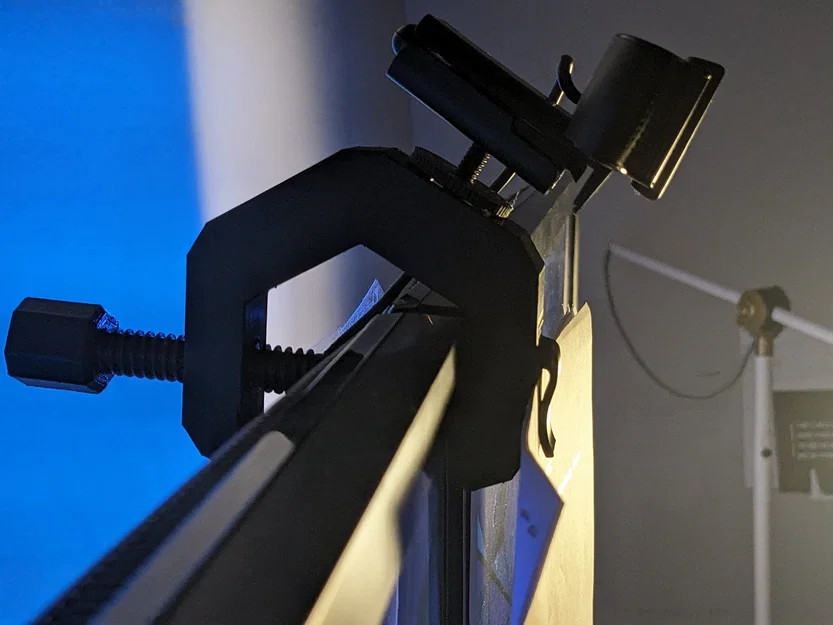 Giá đỡ giấy cho màn hình với kẹp Photo Clamp - Image 2