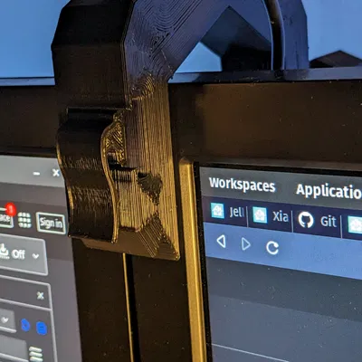 Giá đỡ giấy cho màn hình với kẹp Photo Clamp