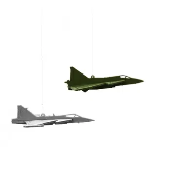 Mô hình máy bay chiến đấu Saab JAS 39 Gripen của Thụy Điển