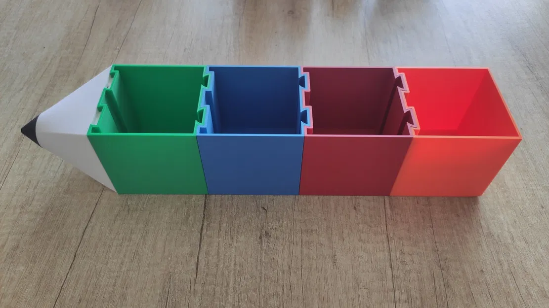 Giá đỡ bút chì in 3D không cần hỗ trợ - Image 2