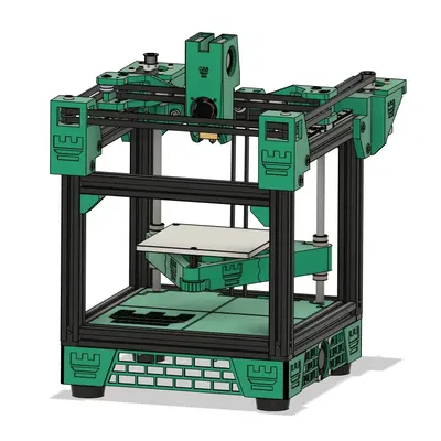 Máy in 3D Rook 2020 MK1 với khung CoreXY nhỏ gọn