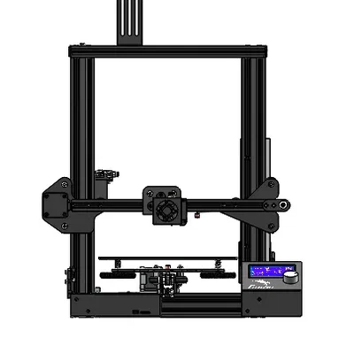 Mô hình Ender 3 hoàn chỉnh với tất cả các linh kiện