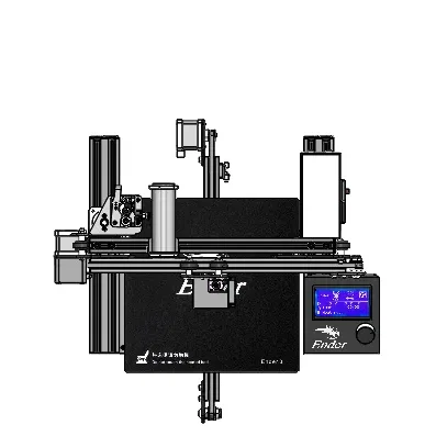 Mô hình Ender 3 hoàn chỉnh với tất cả các linh kiện