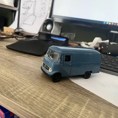 Mô hình xe Mercedes Benz L319 được quét 3D