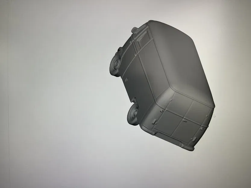 Mô hình xe Mercedes Benz L319 được quét 3D - Image 2