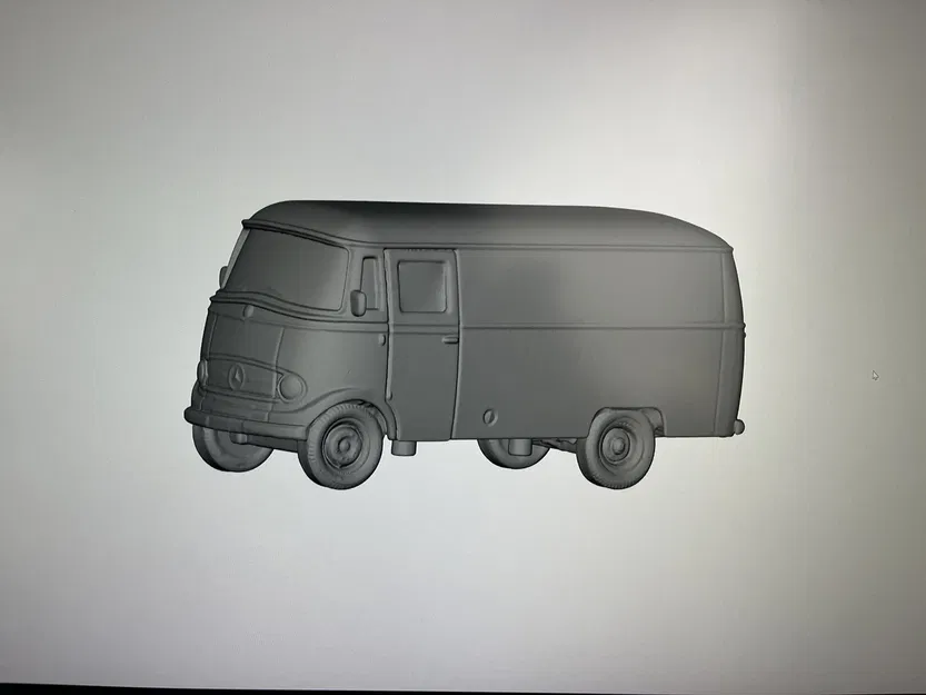 Mô hình xe Mercedes Benz L319 được quét 3D - Image 3