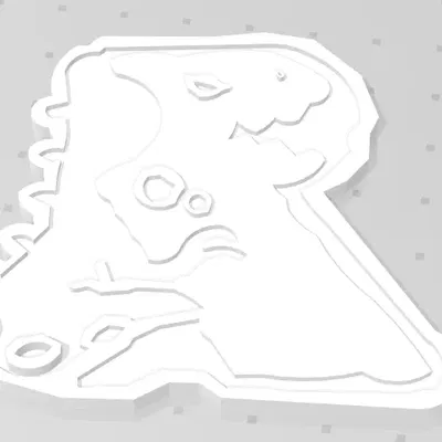 Huy hiệu T-Rex hiếm có từ Sea of Thieves