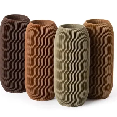 Bình hoa thuốc hình xoắn ốc thiết kế độc đáo