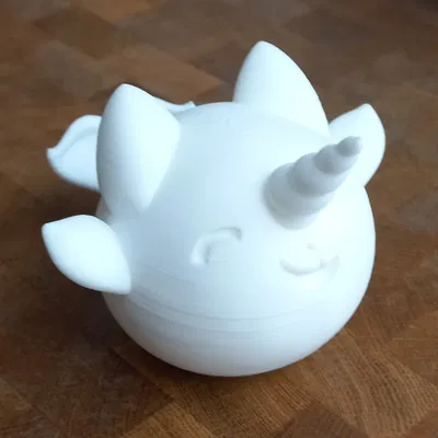 Kitty Narwhal - Nhân vật narwhal dễ thương kết hợp mèo