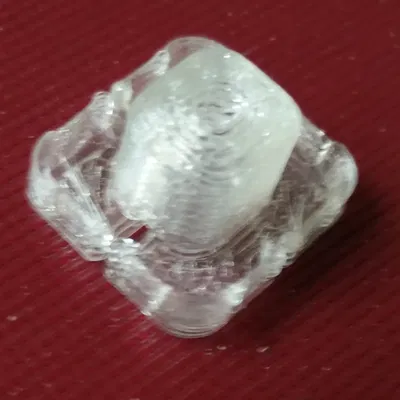 Giá đỡ cho điện trở quang LDR in bằng PLA trong suốt