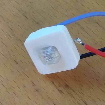 Bộ chắn cho cảm biến LDR và vỏ bảo vệ dây nối