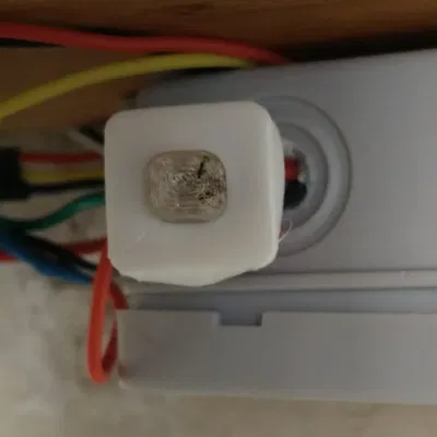 Bộ chắn cho cảm biến LDR và vỏ bảo vệ dây nối