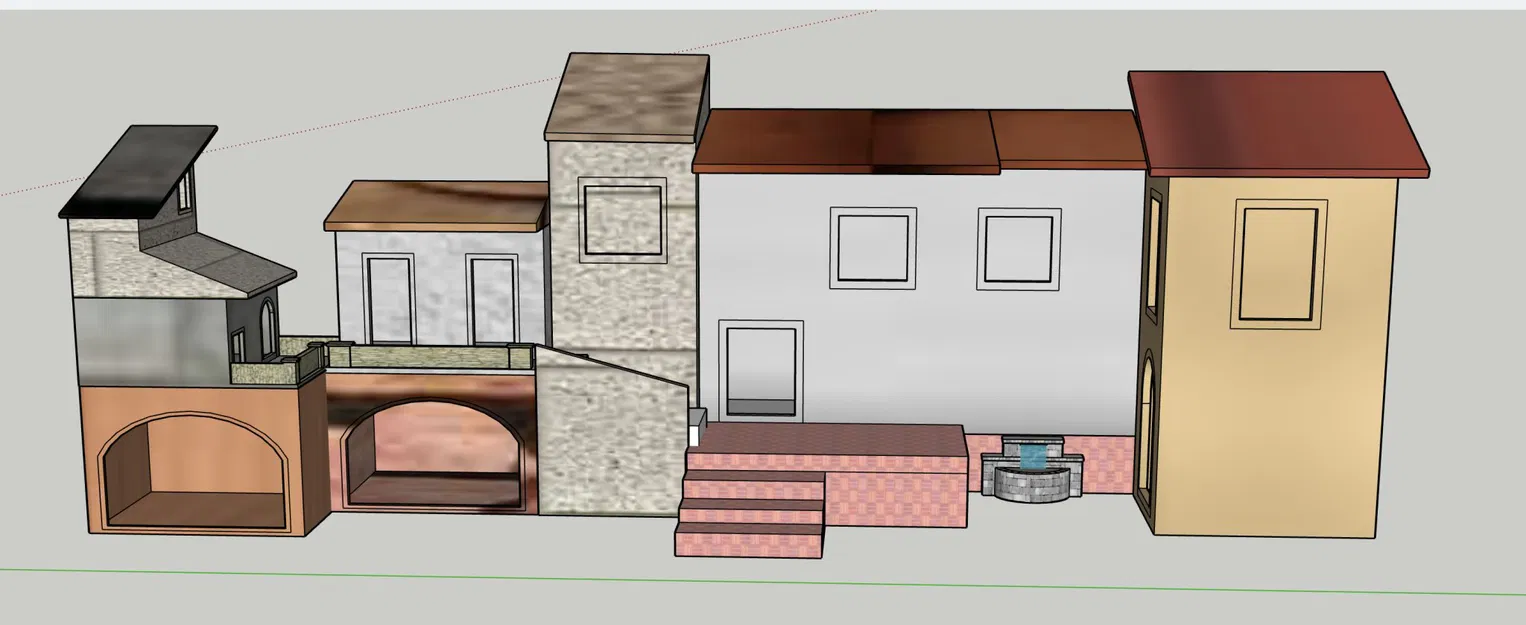 Nhà thờ Giáng sinh GT 20 thiết kế bằng SKETCHUP - Image 1
