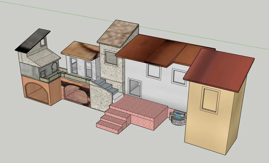 Nhà thờ Giáng sinh GT 20 thiết kế bằng SKETCHUP - Image 2
