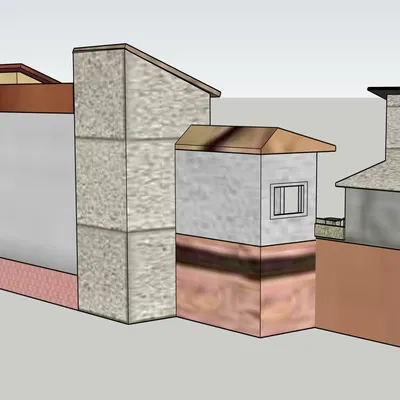 Nhà thờ Giáng sinh GT 20 thiết kế bằng SKETCHUP