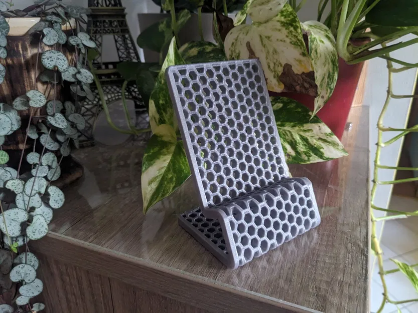 Giá đỡ điện thoại hình lục giác đơn giản - Image 1