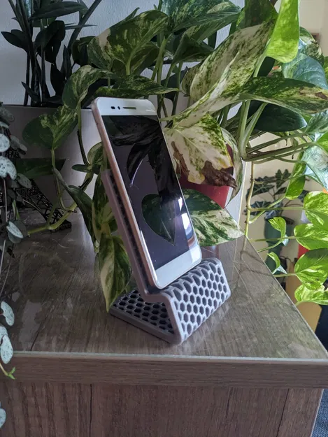 Giá đỡ điện thoại hình lục giác đơn giản - Image 4