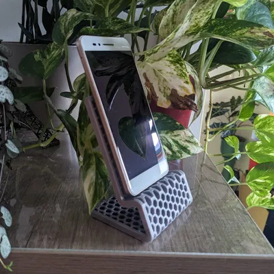 Giá đỡ điện thoại hình lục giác đơn giản