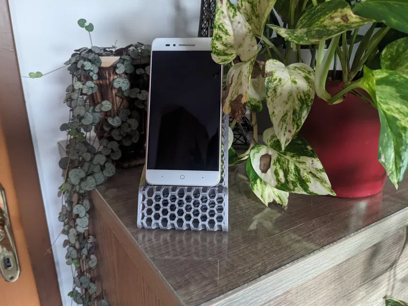 Giá đỡ điện thoại hình lục giác đơn giản - Image 5