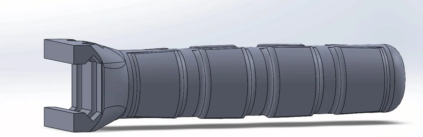 Cán súng với hệ thống gắn kết picatinny - Image 1