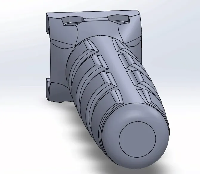 Cán súng với hệ thống gắn kết picatinny - Image 2