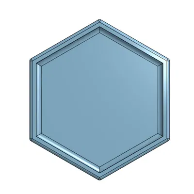 Giá đỡ bút hình lục giác trang trí nội thất