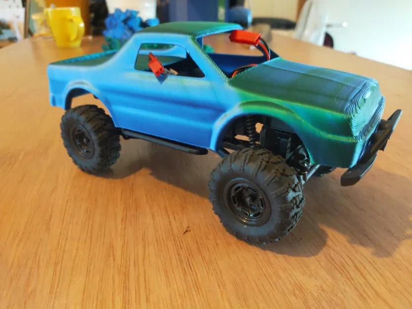 Thân xe RC Subaru Brat in 3D theo tỷ lệ 1/24 - Image 1