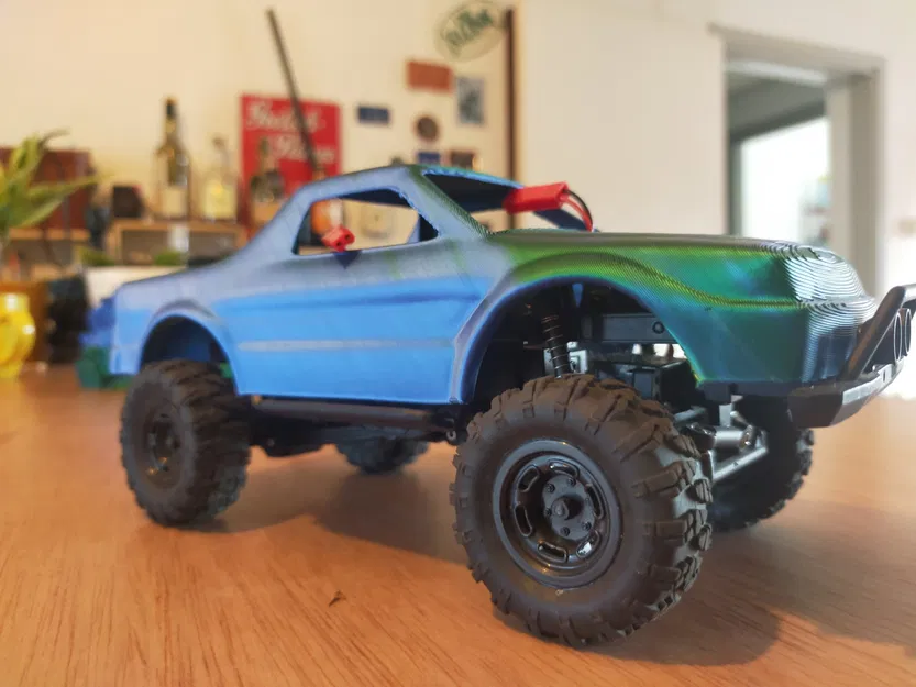 Thân xe RC Subaru Brat in 3D theo tỷ lệ 1/24 - Image 3
