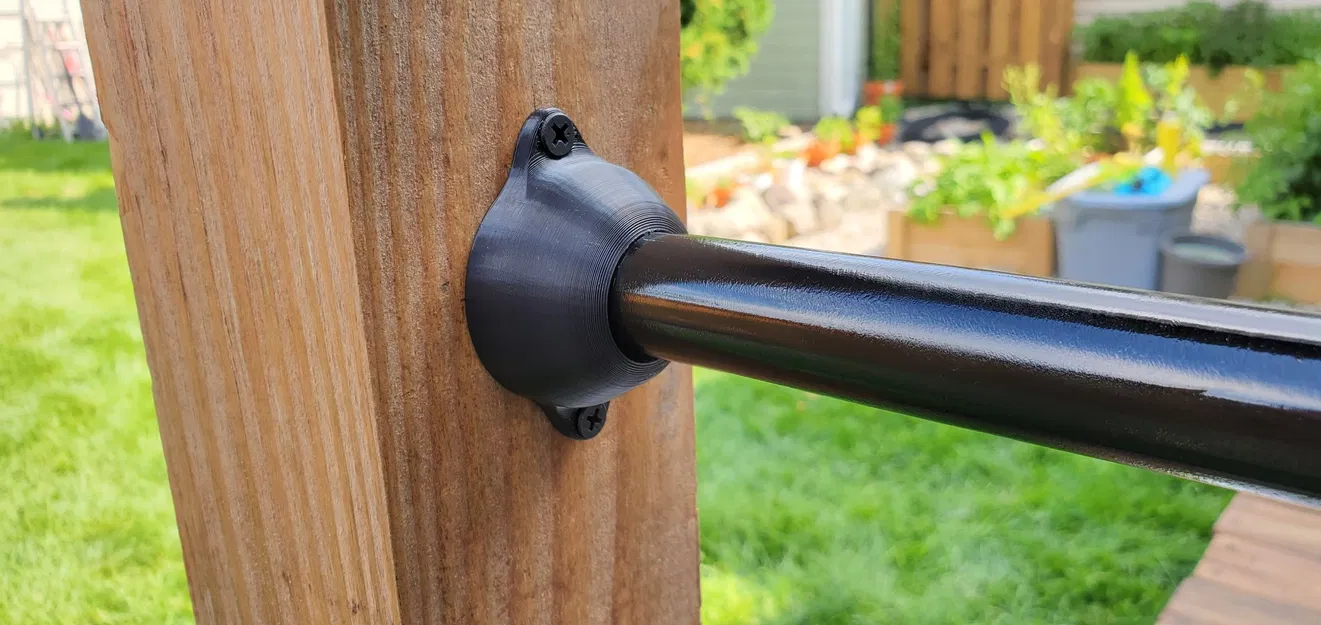 Đường viền lan can sân thượng bằng ống dẫn điện 3/4 - Image 1