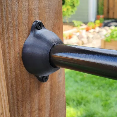 Đường viền lan can sân thượng bằng ống dẫn điện 3/4