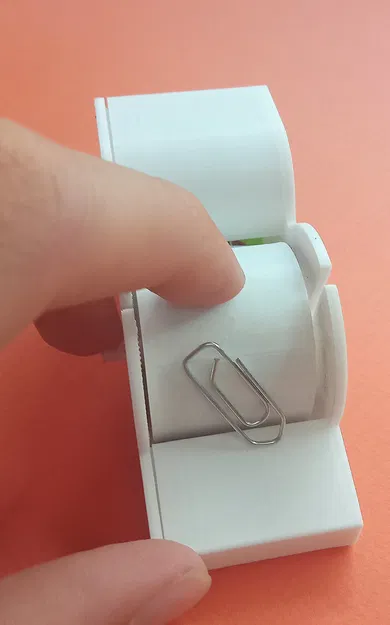 Máy phân phát kẹp giấy trang trí cho bàn làm việc - Image 5