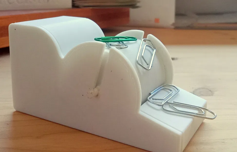 Máy phân phát kẹp giấy trang trí cho bàn làm việc - Image 6