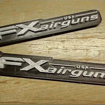 Móc khóa FX Airguns USA thiết kế đơn giản