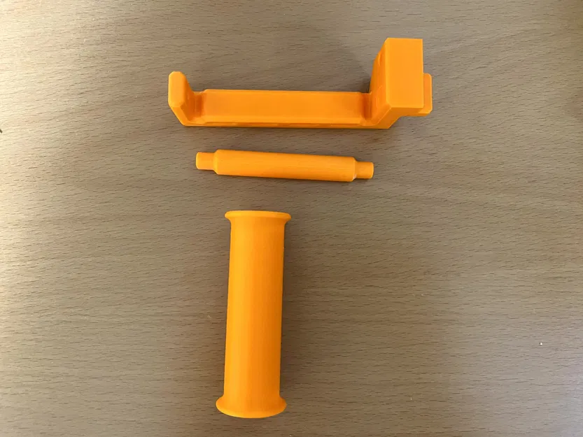 Giá đỡ cuộn filament Voron 2.4 với kẹp không dụng cụ - Image 3