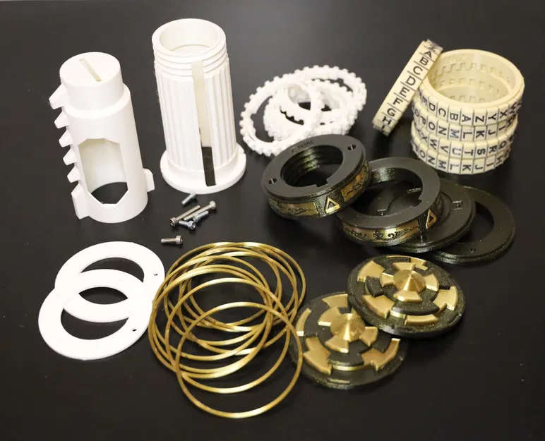 Cryptex chức năng hoàn chỉnh với mã số tùy chỉnh - Image 2