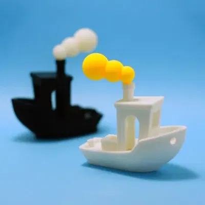 Khói trang trí cho mô hình thuyền #3DBenchy