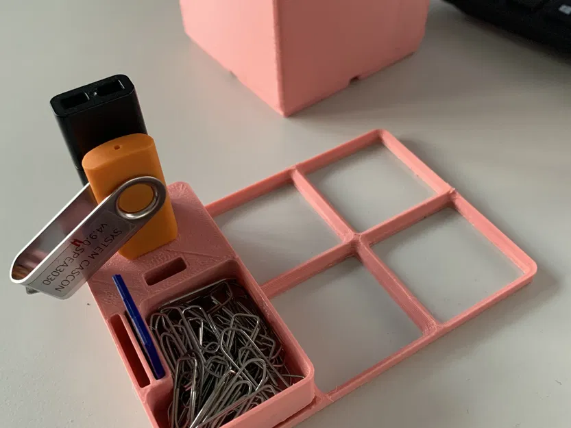 Bộ tổ chức bàn làm việc linh hoạt tương thích Gridfinity - Image 1