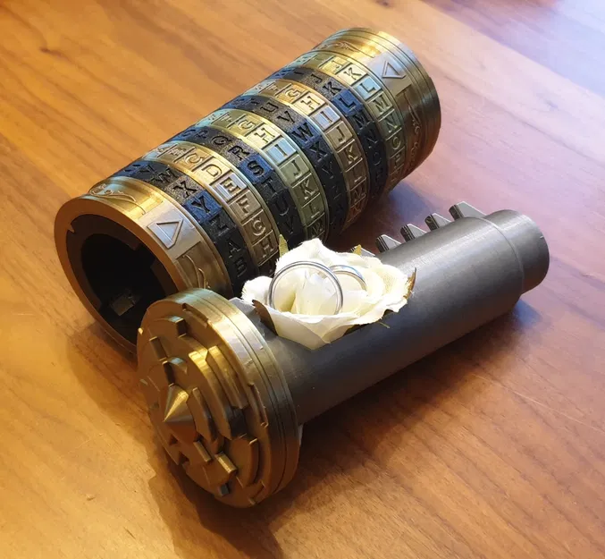 Cryptex chức năng hoàn chỉnh với mã số tùy chỉnh - Image 7