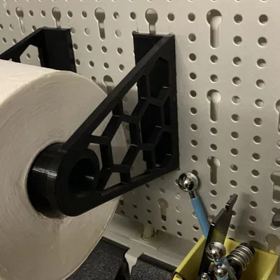 Giá đỡ giấy ăn đa năng với nhiều cách lắp đặt