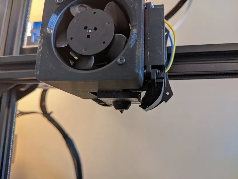 Bộ che quạt 4020 cho hotend Ender 3 V2 giảm tiếng ồn - Image 6