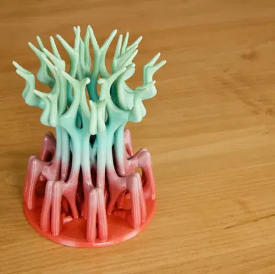 Cấu trúc cây hữu cơ in 3D không cần hỗ trợ